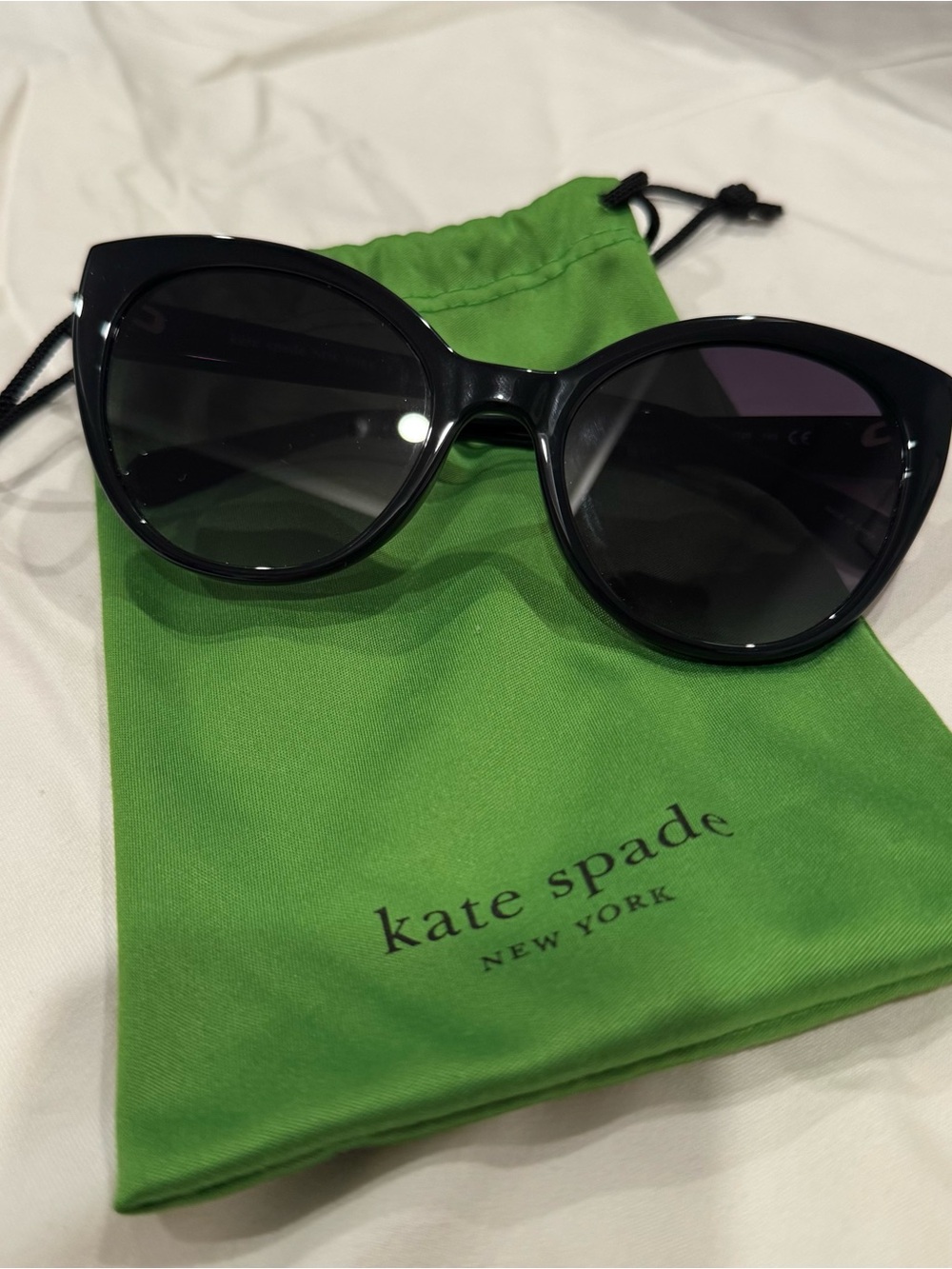 Kate Spade Black Cat-Eye Sunglasses (read description)
